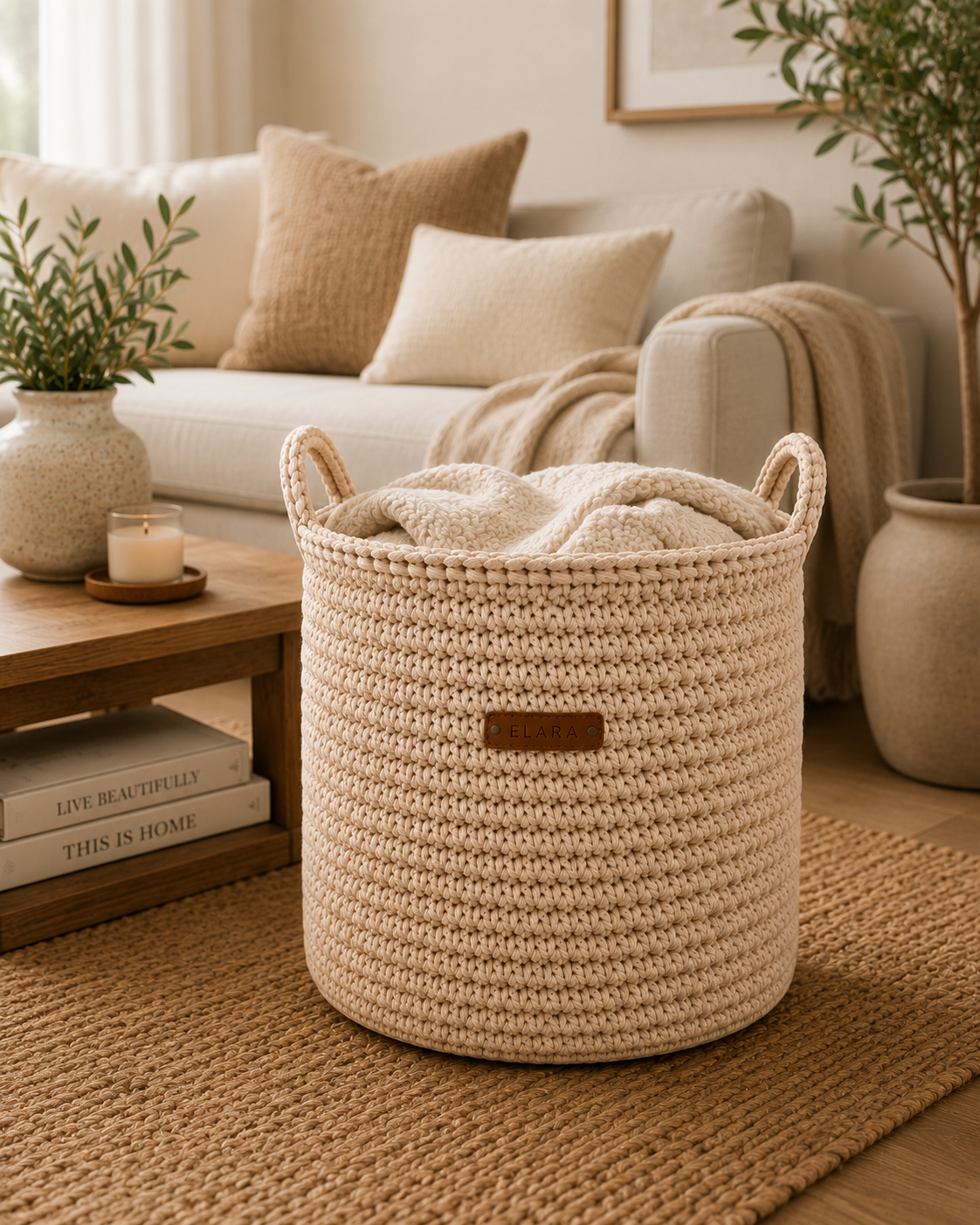 ELARA Laundry Basket