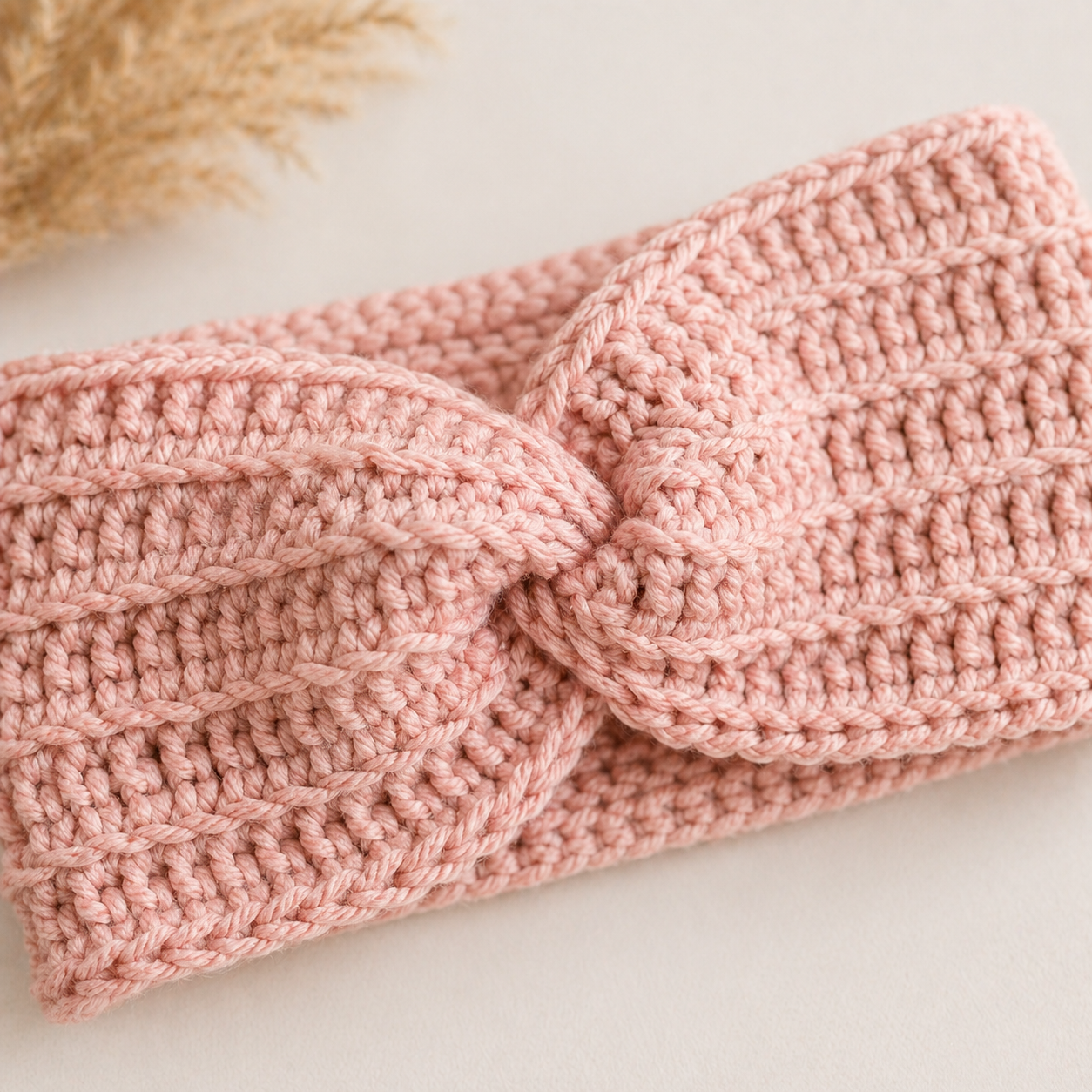 ELARA Handmade Knit Headband – Soft Twist Cozy Ear Warmer