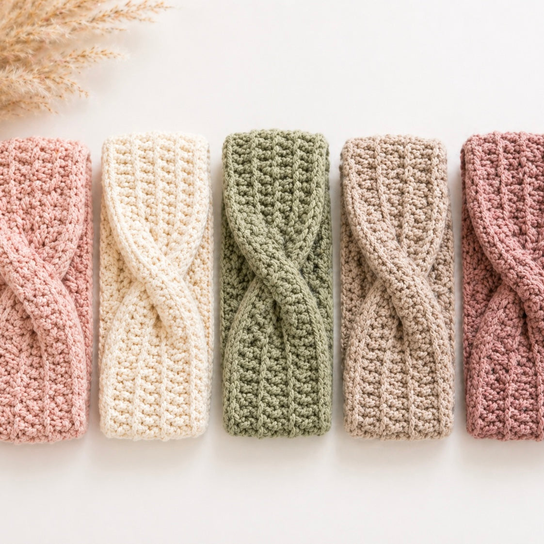 ELARA Handmade Knit Headband – Soft Twist Cozy Ear Warmer