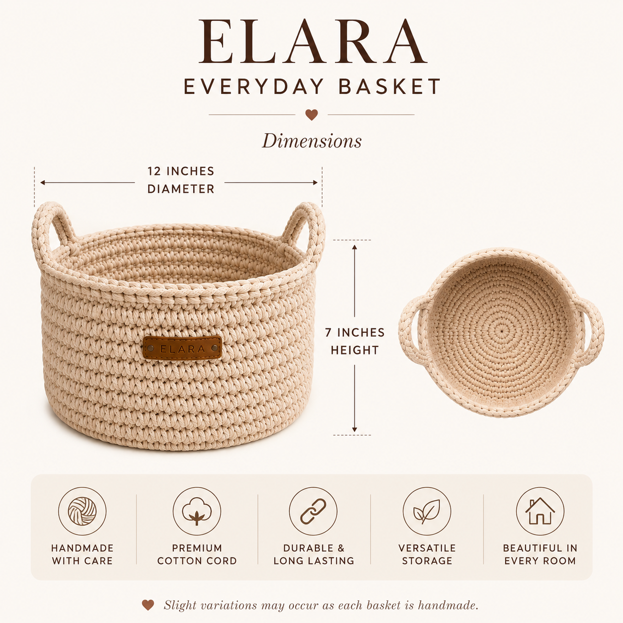 ELARA Everyday Basket