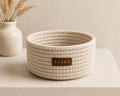 ELARA Oatmeal Catch-All Basket
