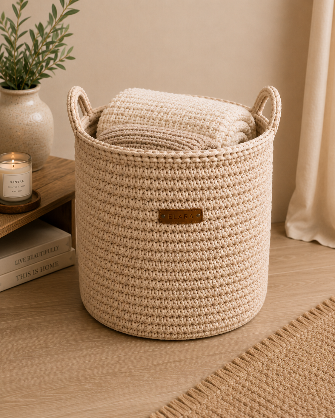 ELARA Laundry Basket