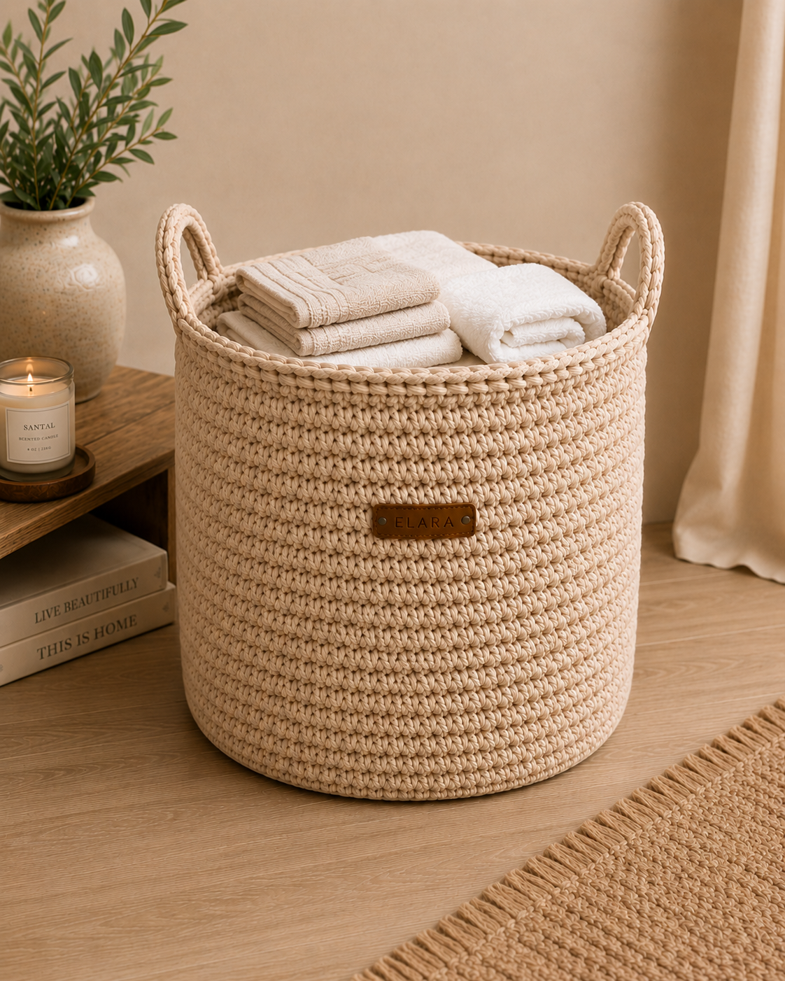 ELARA Laundry Basket